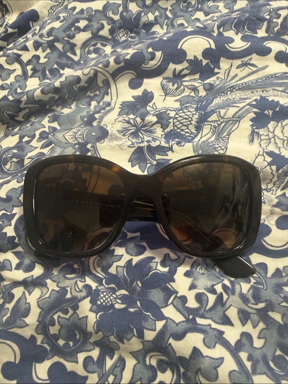 Prada Oversized Women's Sunglasses in Black Tortoiseshell